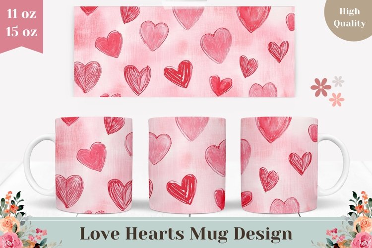Pink Heart Clipart Image 22