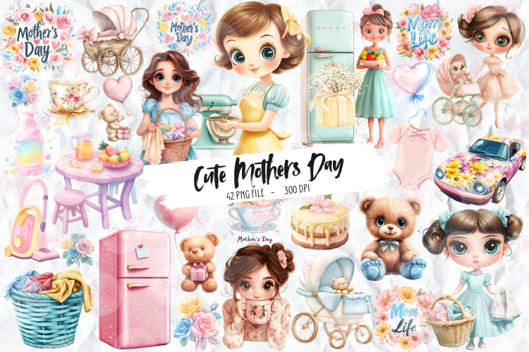 Cute Mother's Day Clipart 
