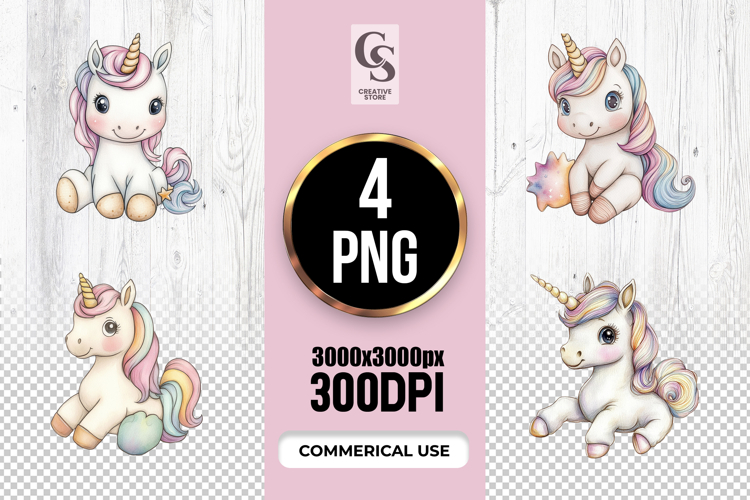 Unicorn Clipart Image 19