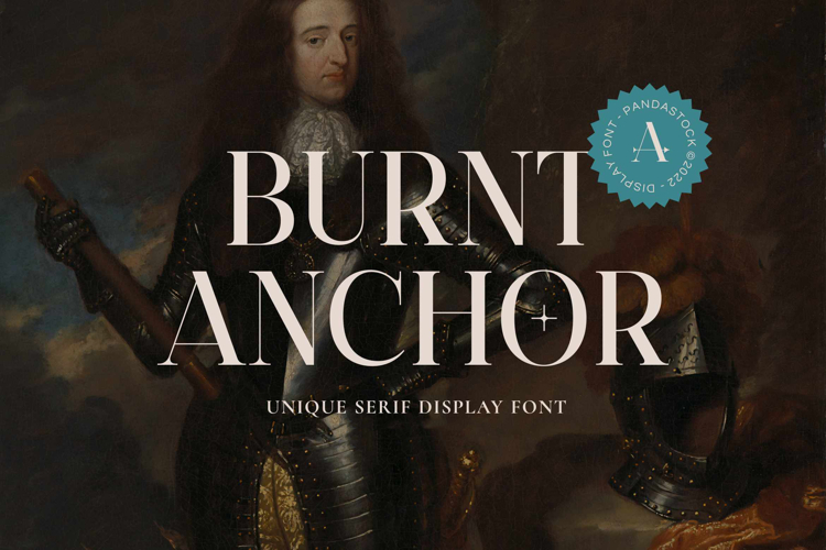 Burnt Anchor - Romantic Serif