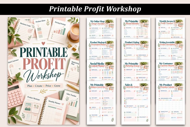 Printable Profit Workshop example image 1