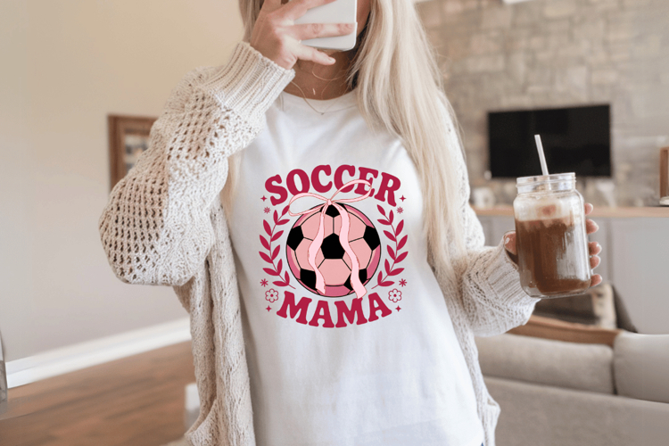 Soccer Mama PNG Sublimation | Soccer PNG Design
