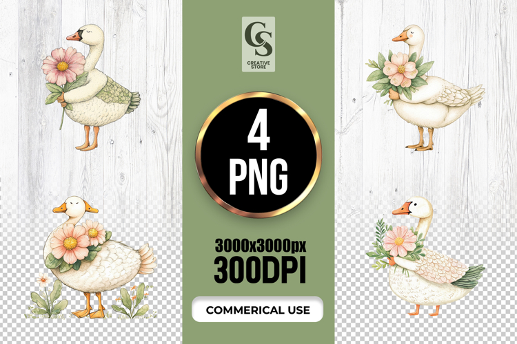 Spring Flowers Clipart Image 19