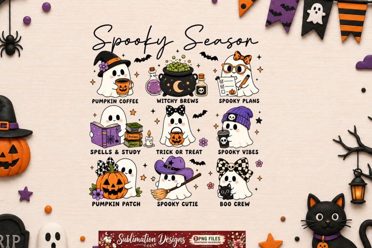 Spooky Season png,Halloween png