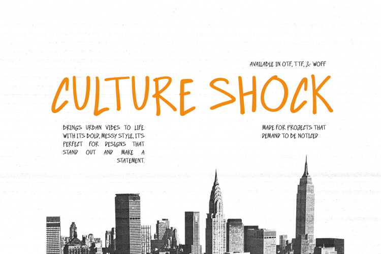 Culture Shock - Urban Handwritten