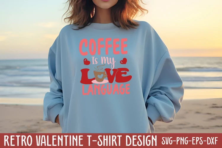 Coffee is my love language SVG