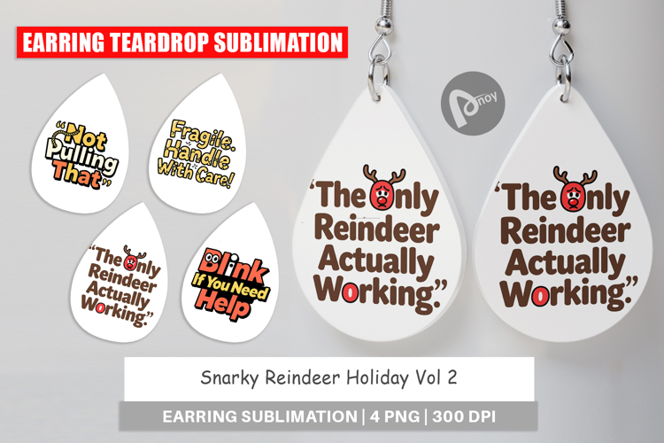 Earring Sublimation Designs Image 18