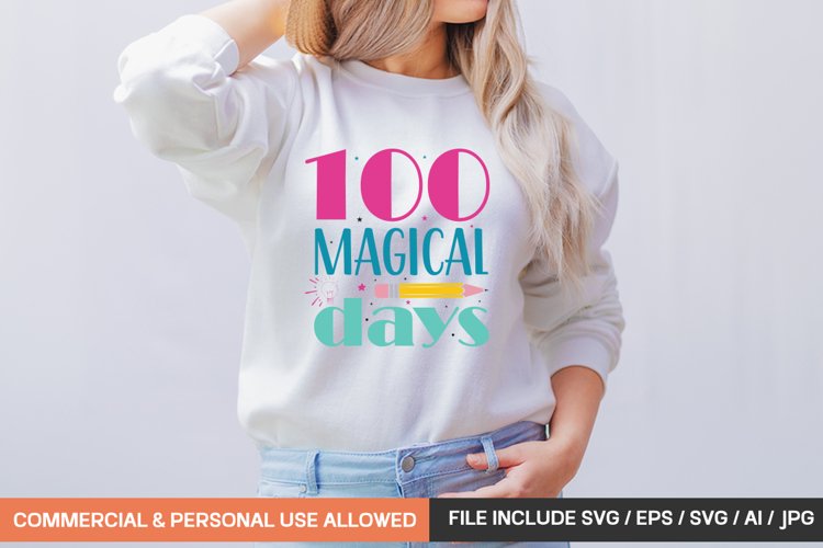 100 Days SVGs Image 18