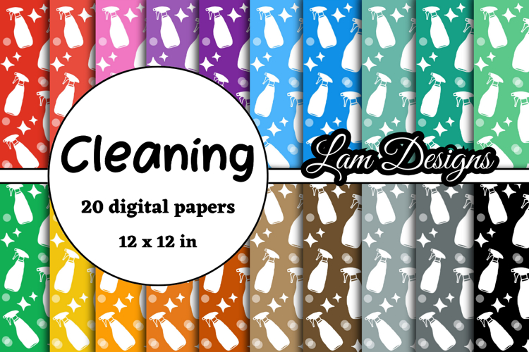 Cleaning Supplies Clipart Image 12