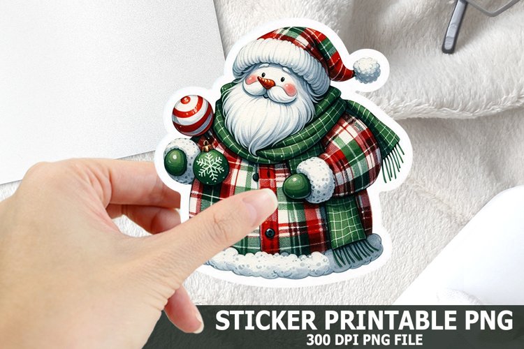 Santa Christmas Clipart Image 14