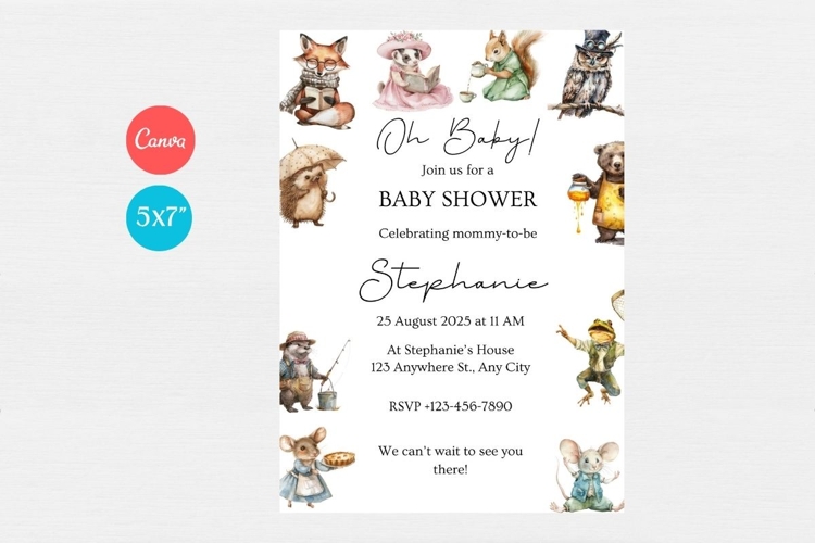 Baby Shower Invitation Template 269