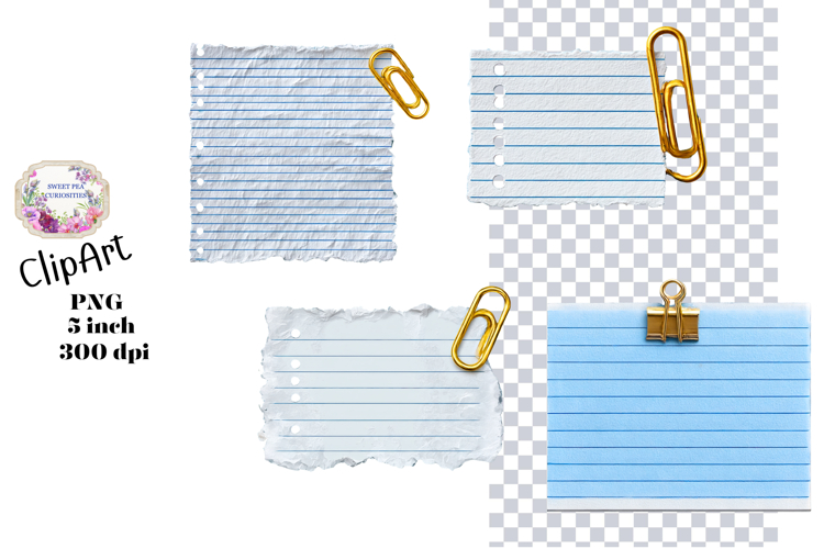 Paper, Cluster, Ephemera, PNG, Junk Journal, clipart