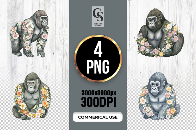 Gorilla Png Image 3