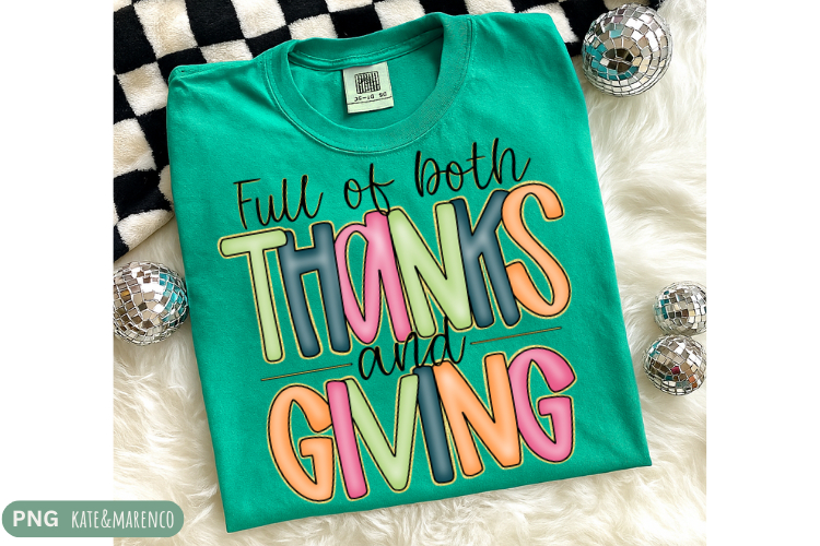 Preppy Thanksgiving PNG | Thanks and Giving PNG