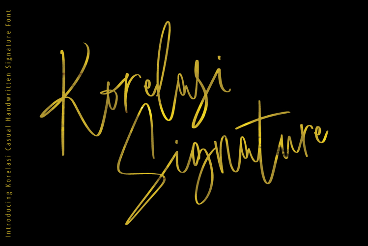 Korelasi Signature