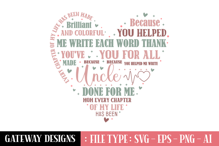 Uncle Svg Image 17