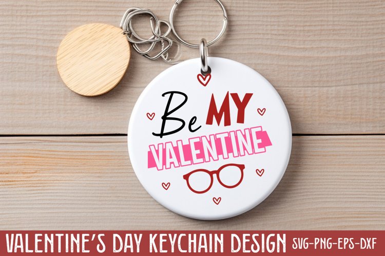 Round Keychain Svg Image 2