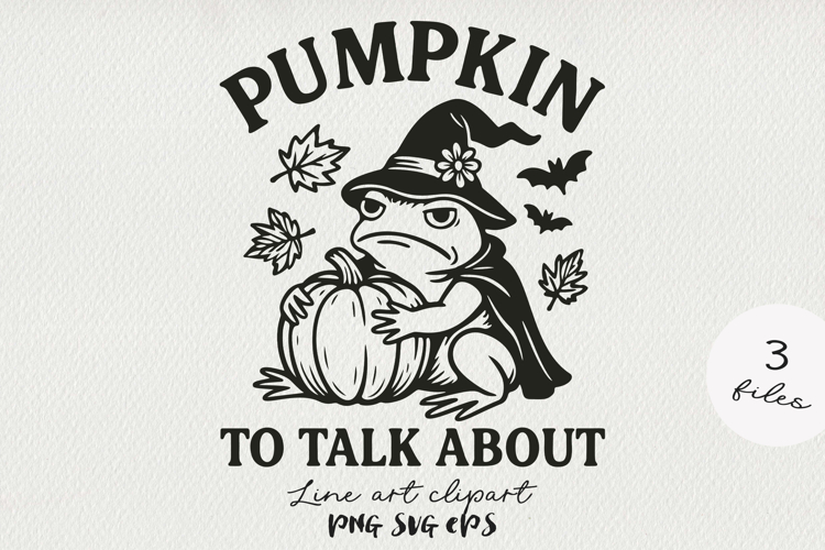 Halloween Witch Frog SVG PNG Cute Spooky Frog Clipart