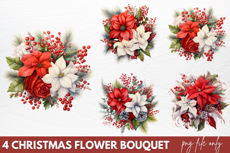 Flower Bouquet Clipart Image 20