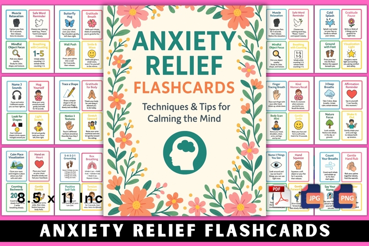 Anxiety Relief Flashcards