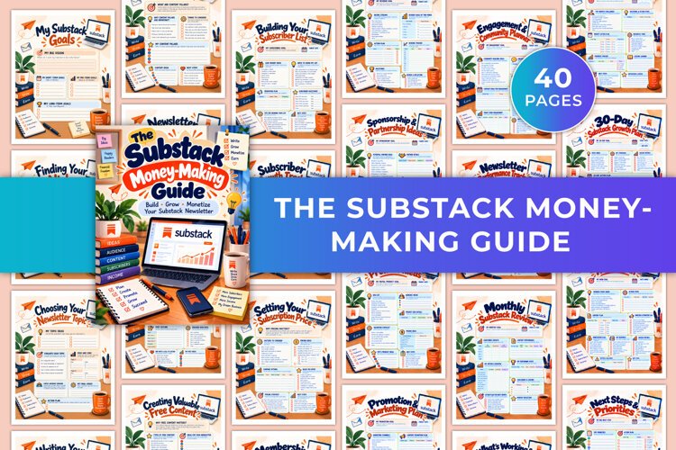 The Substack Money-Making Guide Kdp interiors example image 1