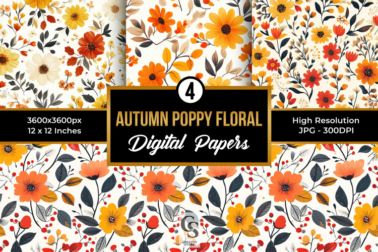 Fall Flowers Clipart