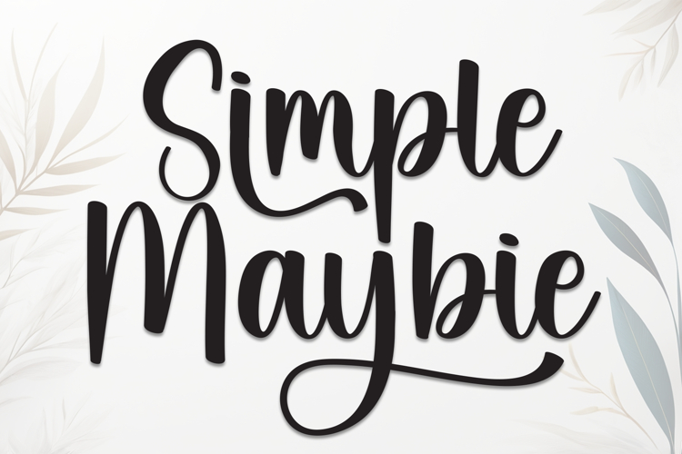 Simple Maybie