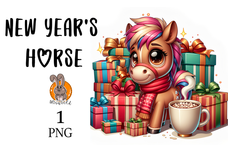 New Years horse