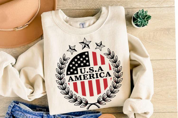 USA America Svg Design | Svg Cut Files | Shirt Svg