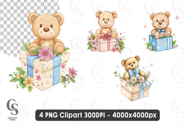 Birthday Present Clipart Image 5