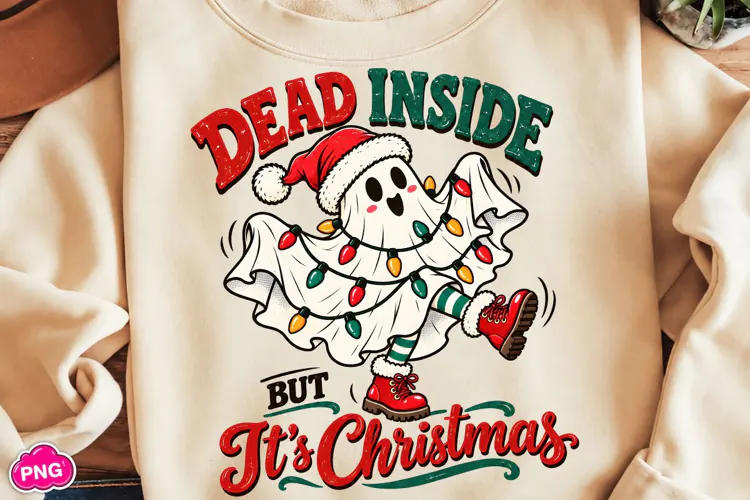 Christmas Sublimation, Funny Christmas PNG, Christmas Ghost
