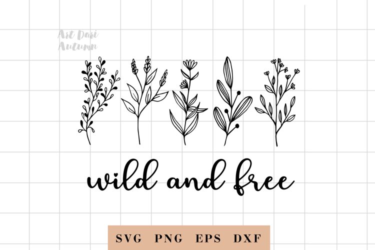 Free Wildflower SVGs Image 2