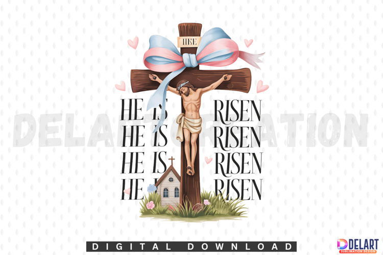 He Is Risen Svg Image 6