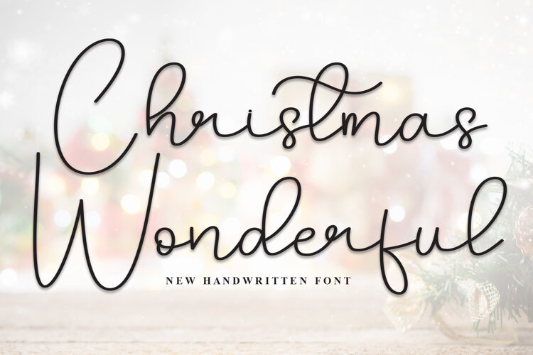 Christmas Wonderful example image 1