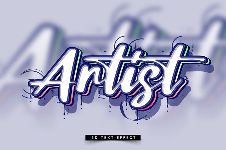 Editable Text Effect for Illustrator. Vector (2313290)