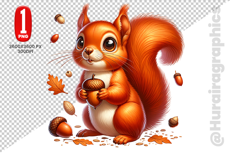 Squirrel Clipart Image 12
