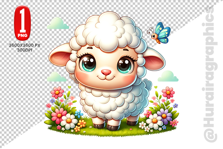 Sheep Clipart Image 21