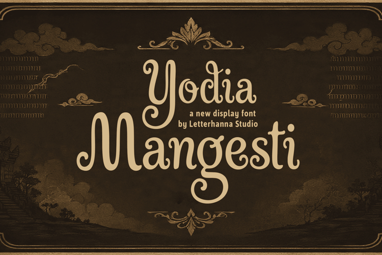 Yodia Mangesti Font
