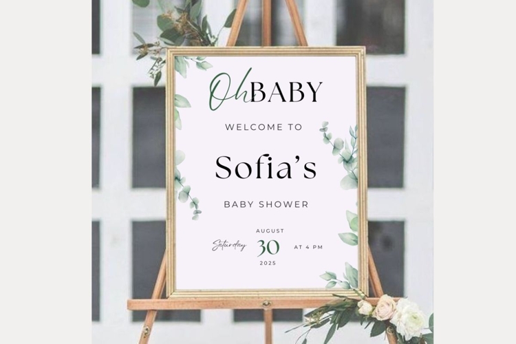 Baby Shower Welcome Template 41