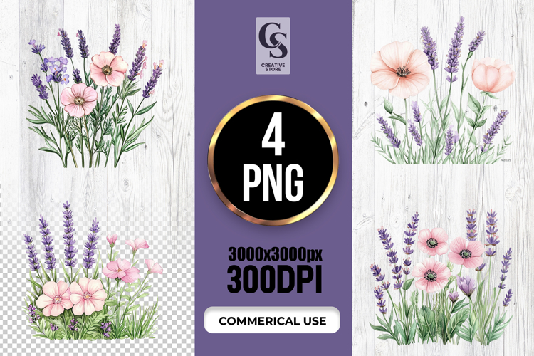 Flower Border Clipart Image 2