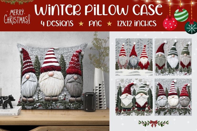 Gnome Embroidery Designs Image 24