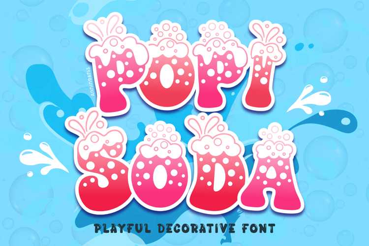 Popi Soda - Decorative Font