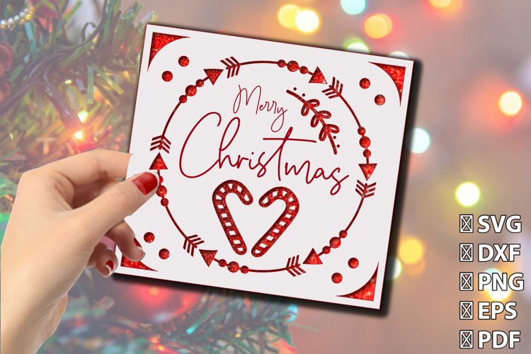 3D Christmas SVG Image 4