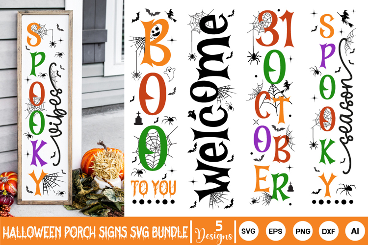 Halloween Welcome Sign Image 9