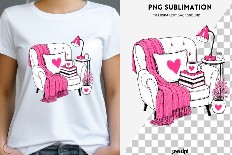 Book besties png design for T-shirts