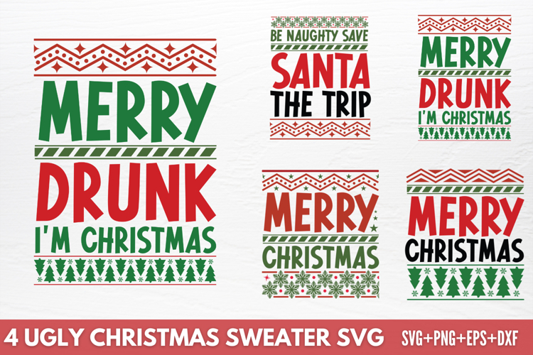 Ugly Sweater Svg Image 8