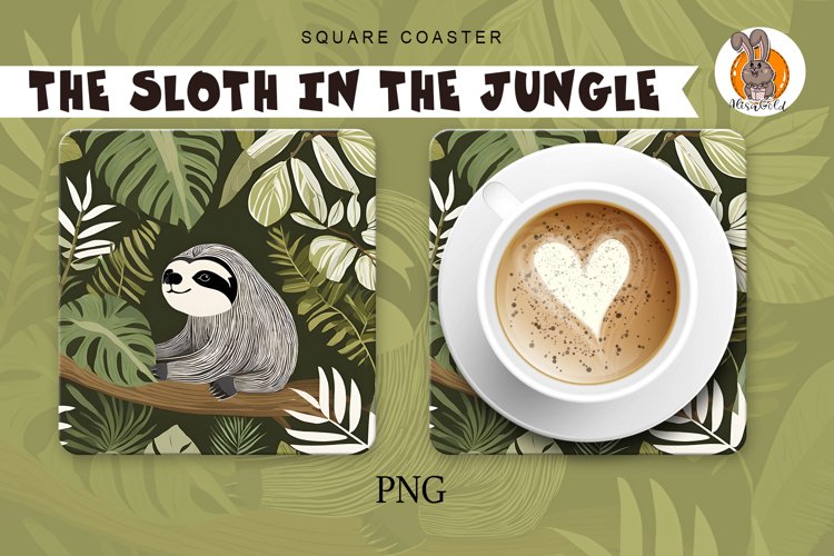 Sloth Clipart Image 24
