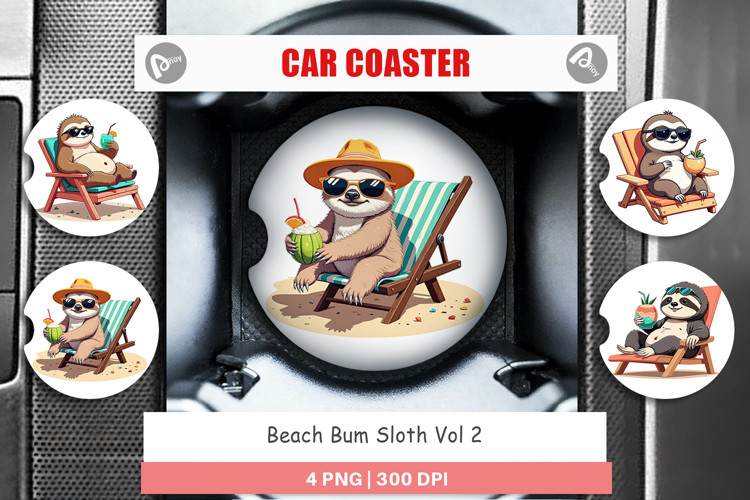 Sloth Clipart Image 9