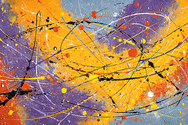 Paint Splatter Texture Image 17