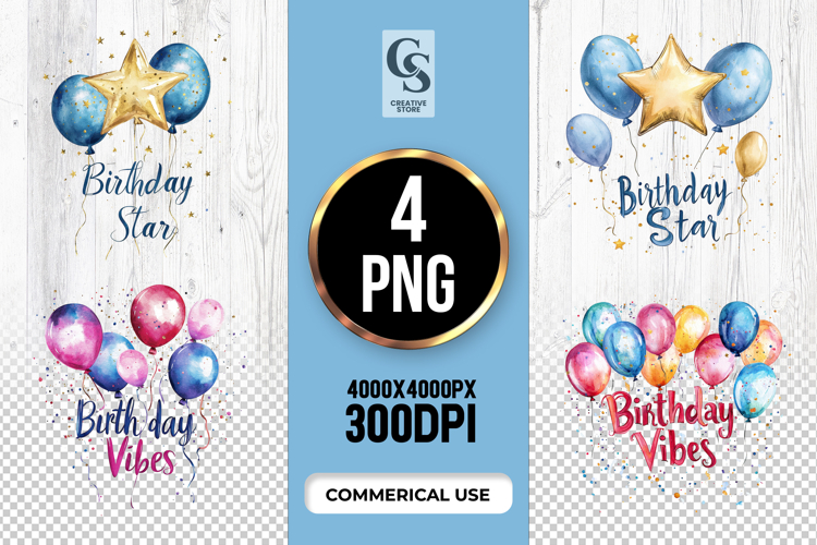 Birthday Balloon Clipart Image 21